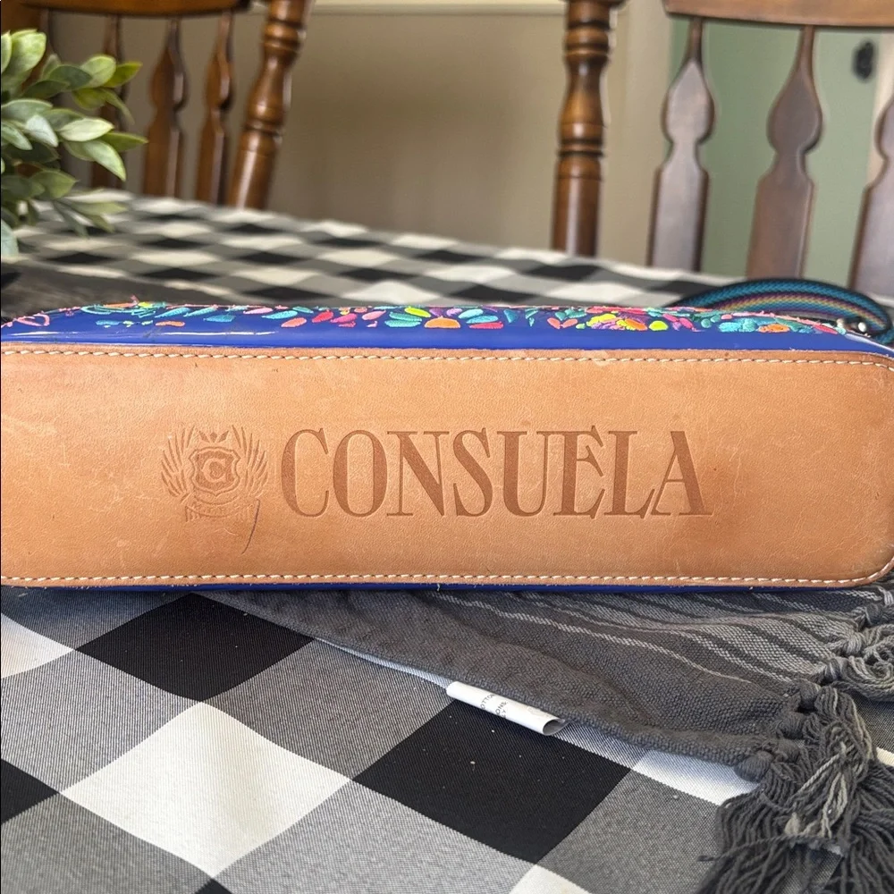 Consuela Blue Floral Crossbody Bag - Picture 3 of 6